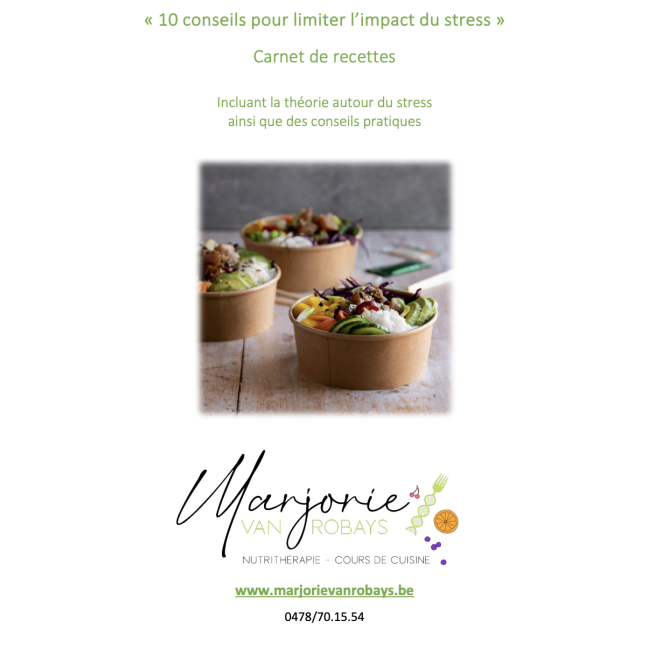 Ebook : '10 conseils pour limiter l'impact du stress'