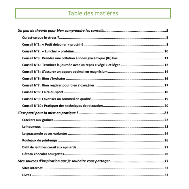 Ebook : '10 conseils pour limiter l'impact du stress'