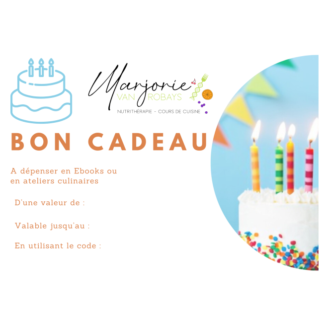 Bon cadeau Bon cadeau
