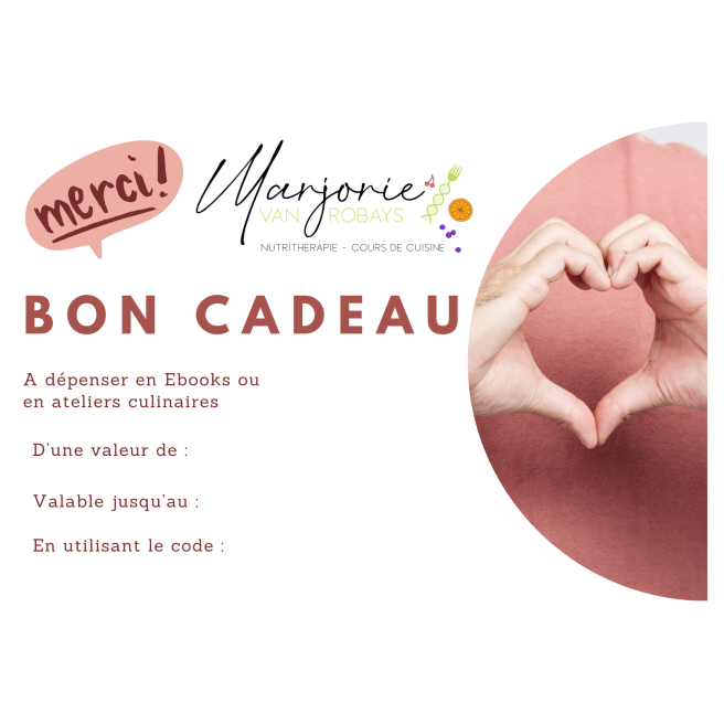 Bon cadeau Bon cadeau